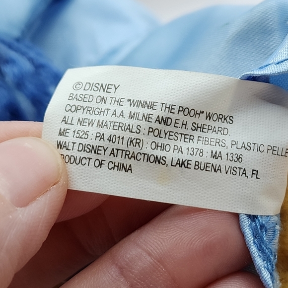 Pooh Tigger Piglet Plush Lot Stuffed 5-6" Vintage - Picture 7 of 9